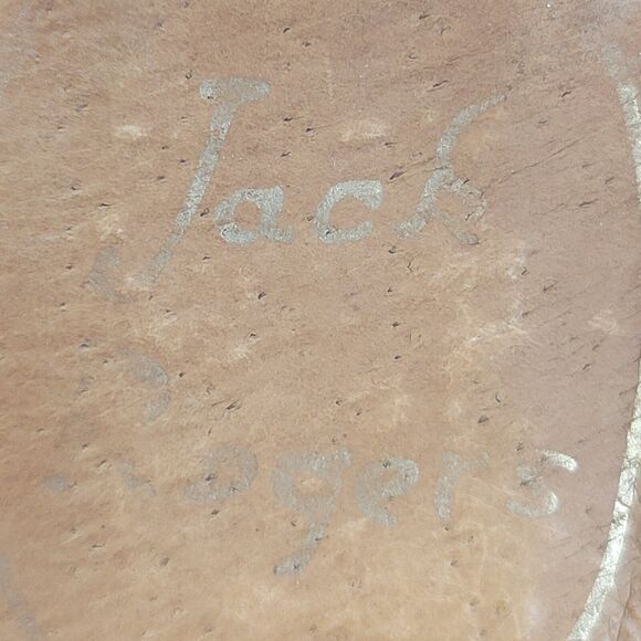 Jack Rogers Willa Tan Wedge Heel Sandals Womens 8.5 M Cork T-Strap Ankle Strap - Picture 9 of 9